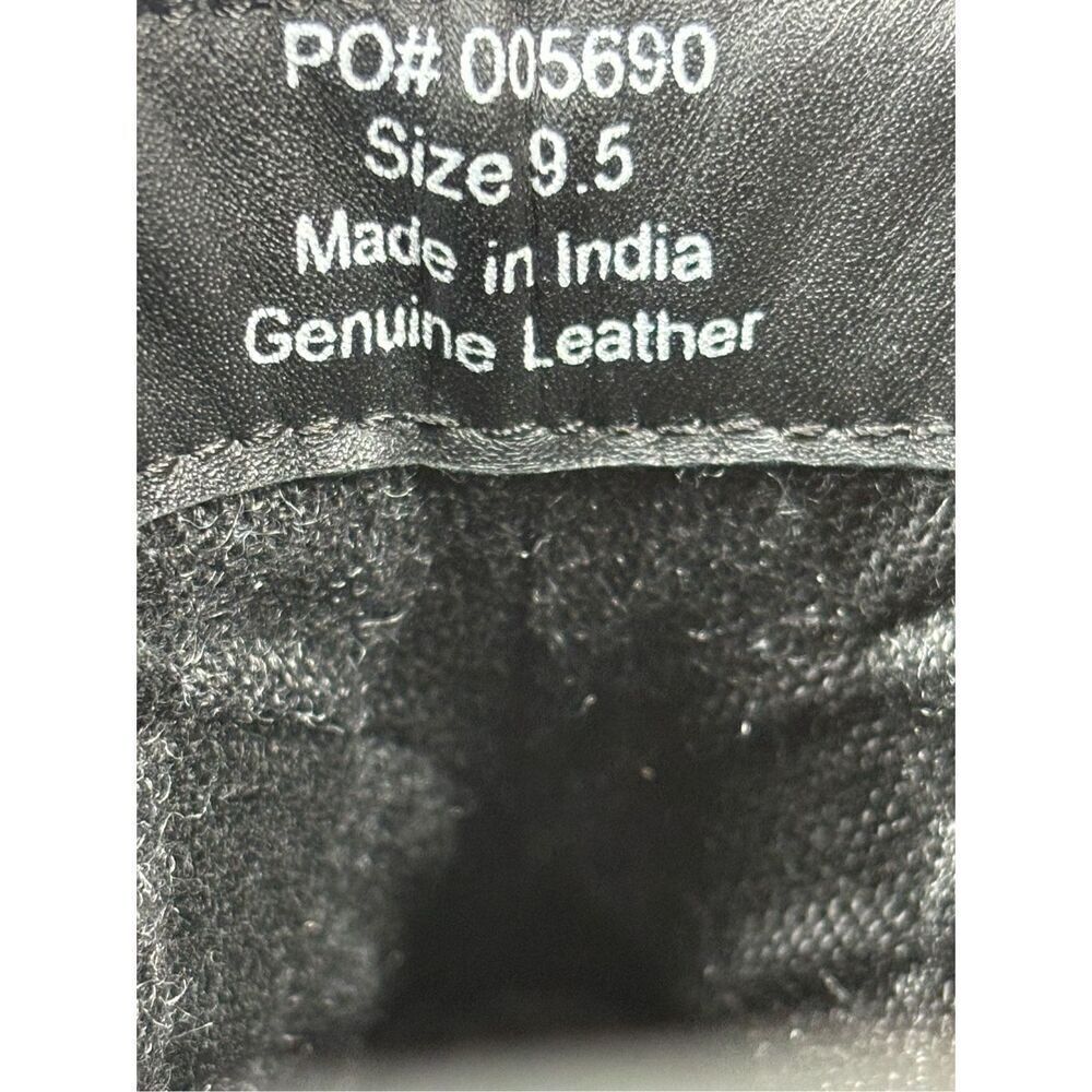 Thomas & Vine Men's Jaylon‎ Genuine Leather Cap Toe Ankle Boot Black Size 9.5 - Picture 5 of 6
